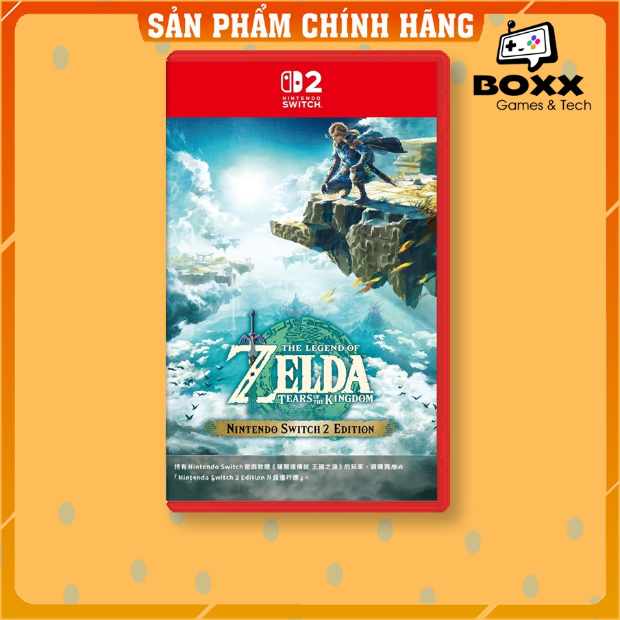 Băng Game The Legend of Zelda Tears of the Kingdom Nintendo Switch 2