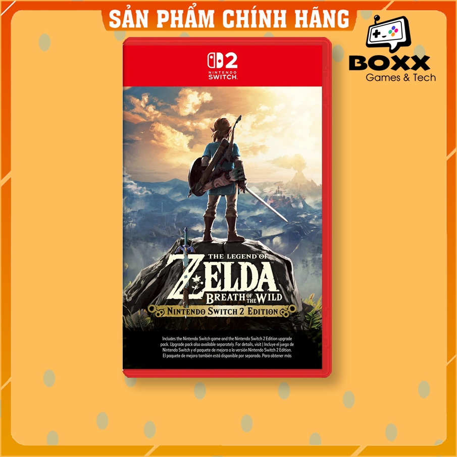 Băng Game The Legend of Zelda Breath of the Wild Nintendo Switch 2