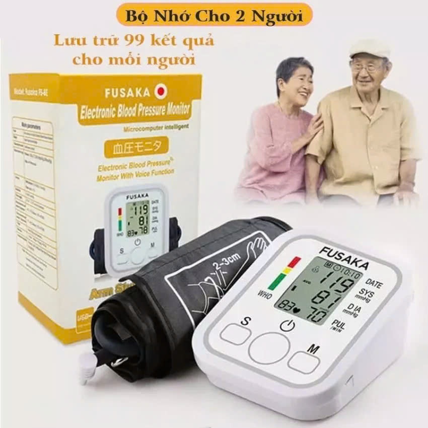 Máy Đo Huyết Áp Tại Nhà,Đo Nhịp Tim Điện Tử Bắp Tay,chính xác và truyền kết quả đo qua giọng nói