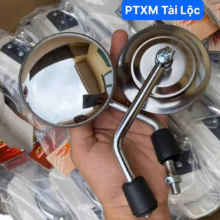  Gương cầu lồi mini ren 10li - 8li dùng cho nhiều loại xe cực nét Chuân Hàng PTXM Tài Lộc 