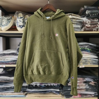  ÁO NỈ HOODIE Champion Reverse Wave Hoodie C Logo MỚI 2021 
