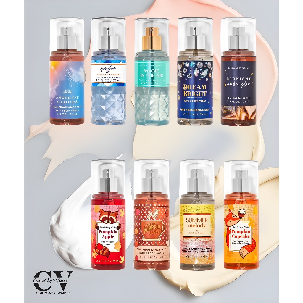 Xịt Thơm Body Mist Bath & Body Works 75Ml