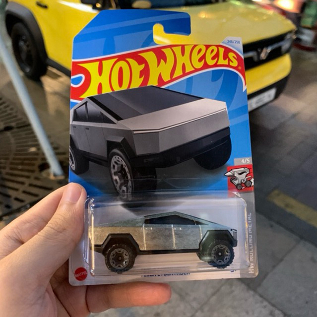 Hot Wheels xe thể thao nhỏ chạy điện Tesla ID Cybertruck concept xe bán tải TESLA CYBERTRucks