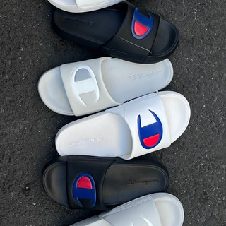 [CHÍNH HÃNG] DÉP CHAMPION LOGO C SLIDE ĐỦ MÀU -  DÉP QUAI NGANG LÓT BÔNG ÊM ÁI CHÍNH HÃNG FULL TAG