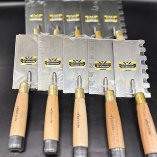 [ HỒNG SƠN ] 1 Bay răng cưa ốp lát  Bay xây dựng thợ hồ thép xanh cứng - Dụng cụ xây dựng cao cấp