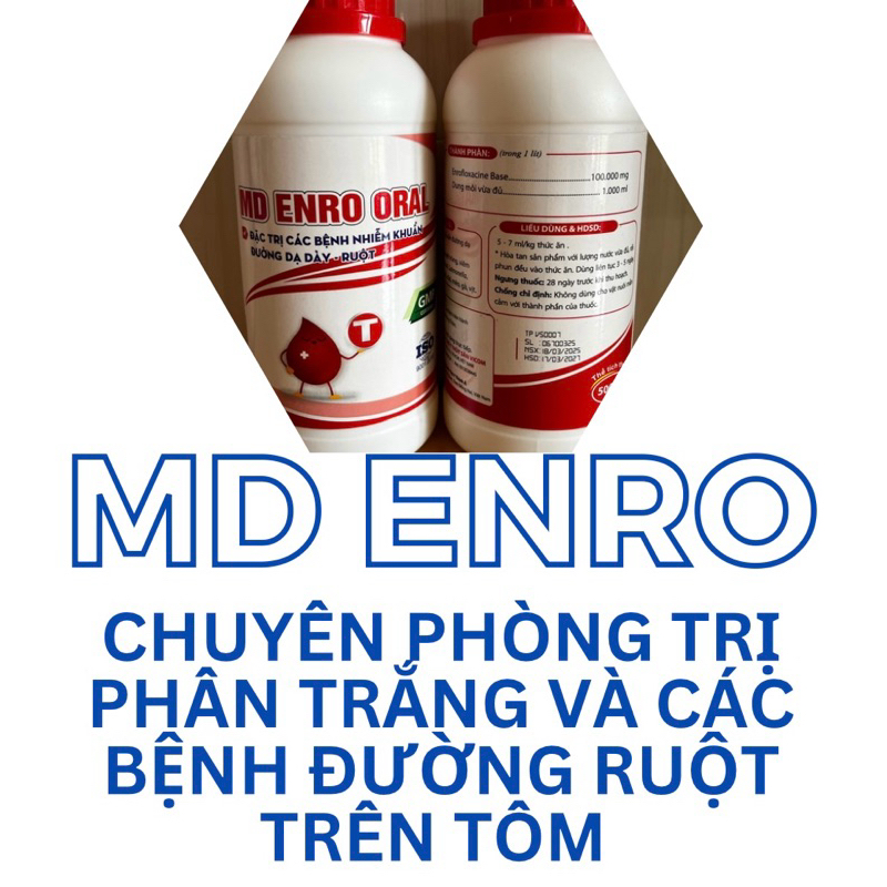 Kháng sinh ENRO ORAL (chai 500ml) - Cty Vicom