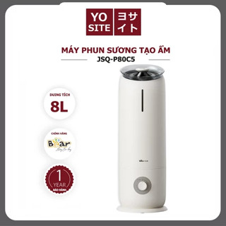 Máy phun sương tạo ẩm Bear JSQ-P80C5 máy phun tinh dầu, kết hợp điều khiển, cài đặt  cân bằng độ ẩm, hẹn giờ