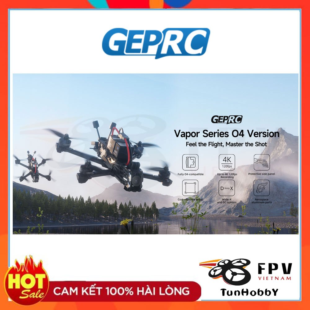 GEPRC Vapor-X5 HD O4 Pro FPV Drone PNP