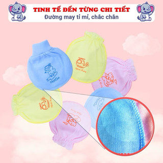 Sét bao tay , bao chân cho bé chất cotton mại , thoáng mát
