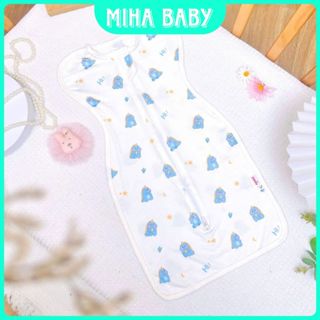 Nhộng chũn cho bé Jubon vải lưới thoáng mát, nhộng chũn thông hơi giúp bé thoải mái, ngủ sâu giấc