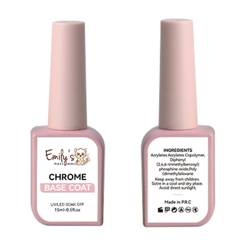 Base chà tráng gương thương hiệu Emily's Nail World 15ml