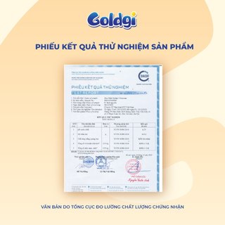 Bỉm Dán GOLDGI Size M ( 66 Miếng ) cao cấp bản Premium