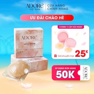  Miếng dán siêu tệp miếng dán ngực Silicon Adore không keo nhiệt tự thân siêu dính - Hàng cao cấp 