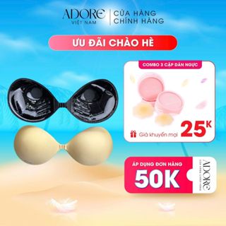 Miếng dán nâng ngực Adore Bra Hand hình bàn tay siêu dày siêu dính, áo dán ngực tạo khe Adore - Hàng chính hãng