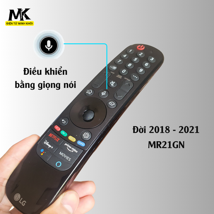 Remote LG Magic Remote MR21 (2021) - Điều Khiển Giọng Nói & Chuột Bay Smart Tivi LG