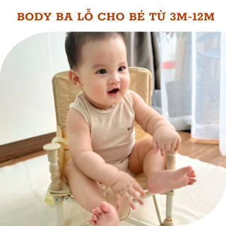 Bodychip mùa hè cho bé trai bé gái UNBEE chất tơ tằm thoáng mát - Bodysuit ba lỗ cho bé