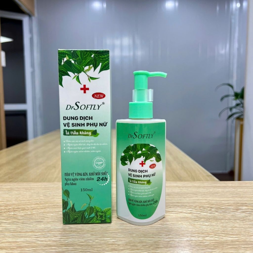 dung dich vệ sinh phụ nữ Dr softly 150ml