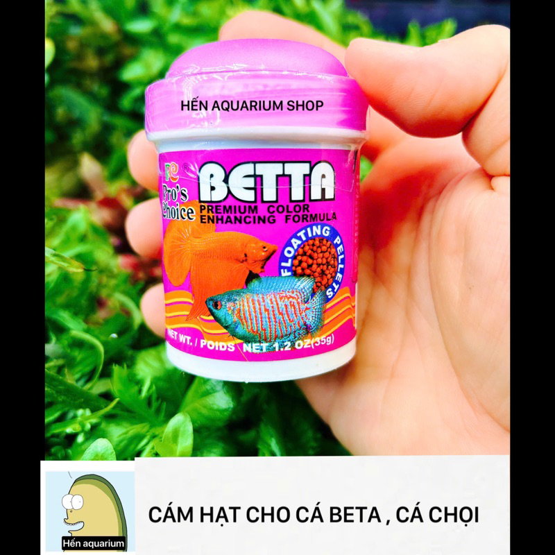 Thức ăn cho cá beta : Beta prochoice ( lọ 35 gram )