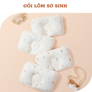 Gối Bằng Xô Muslin Unbee Cho Bé Sơ Sinh 24x38x2cm Mềm Mại, Thấm Hút Mồ Hôi