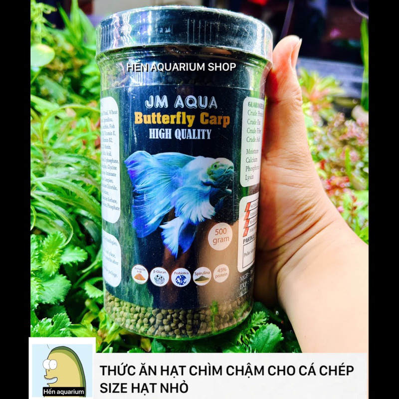 Thức ăn cho cá chép sư tử JM aqua ( 500 gram )