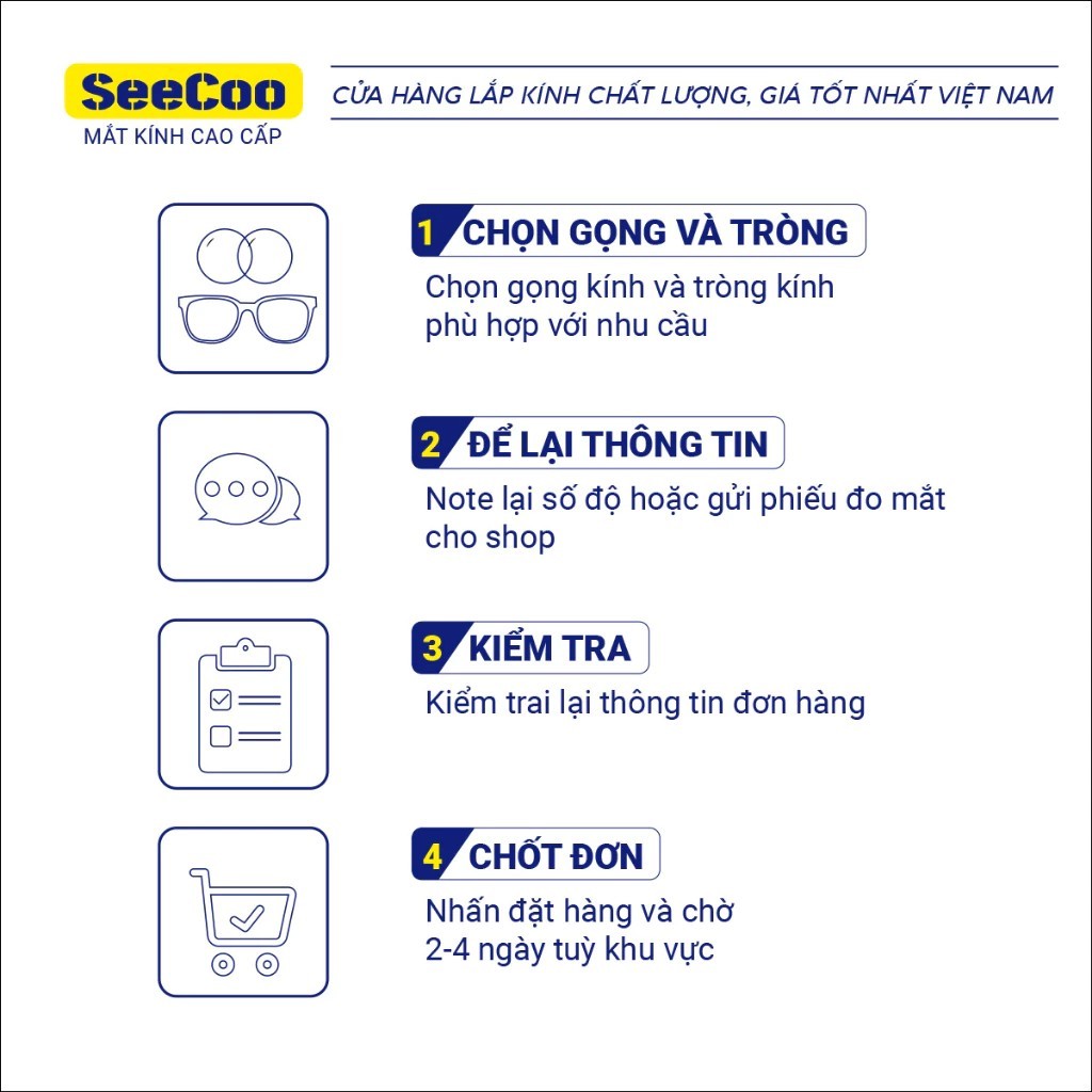 Gọng Kính Cận Mắt Mèo Tròn Nữ Gọn Nhẹ Chất Liệu Nhựa Kết Hợp Kim Loại Trendy SeeCoo S07 | BigBuy360 - bigbuy360.vn