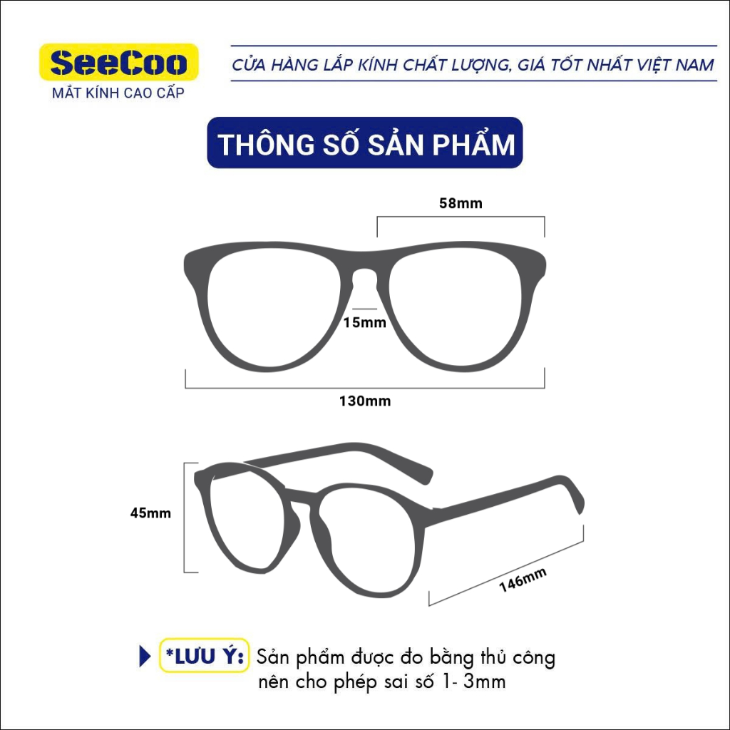 Gọng Kính Cận Nữ Dáng Mắt Mèo Chất Liệu Nhựa Phối Kim Loại Thời Trang Có Hỗ Trợ Lắp Cận Loạn Seecoo S01 | BigBuy360 - bigbuy360.vn