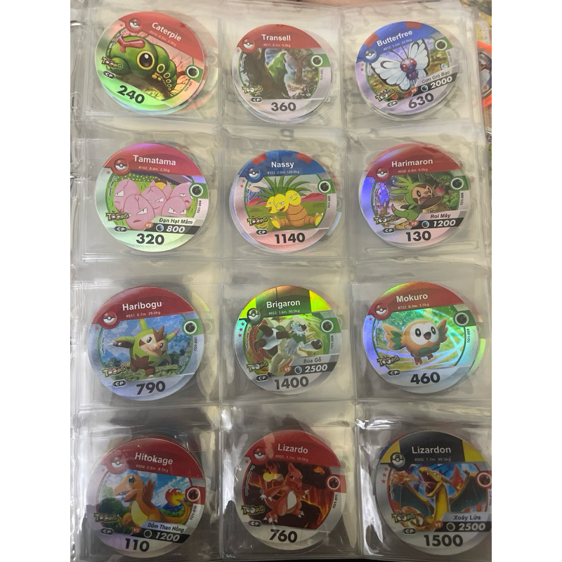 1 thẻ toonies pokemon medallion 2017 phần 1