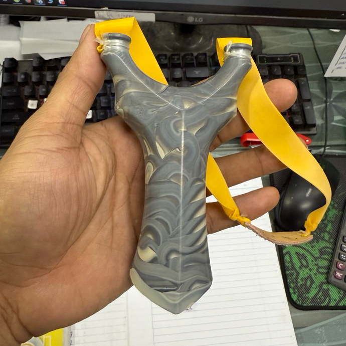 Ná cao su nhựa ABS vân đá cao cấp , ná nhựa vân đá tặng 1 thun ( Hàng sịn )