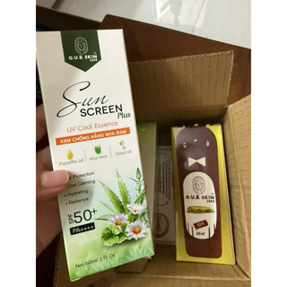 Kem chống nắng Quê Skin  SPF55+ & dưỡng da Phù hợp Tất Cả Loại da Cả mụn và khô nhờn