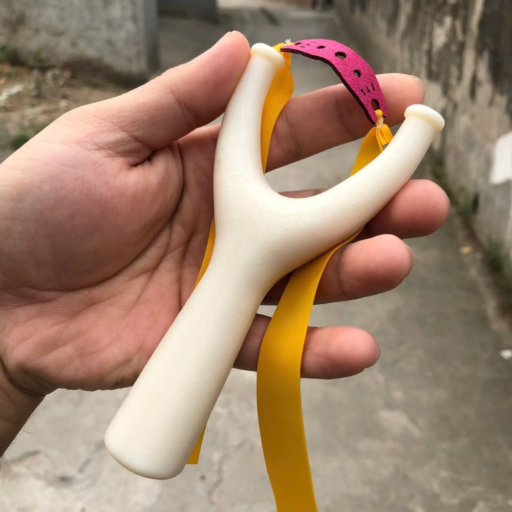 Ná nhựa abs chữ Y cao cấp tặng 1 dây, Ná nhựa giá rẻ (Hàng sịn)