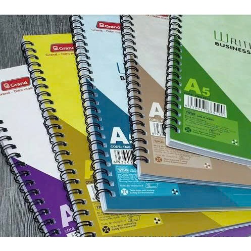 SỔ_LÒXO_A5_100_TRANG Sổ lò xo A5 100 TRANG TMG-8512