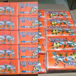 Giấy Rút Cellox 260 tờ đoi bao bi KH Cherry