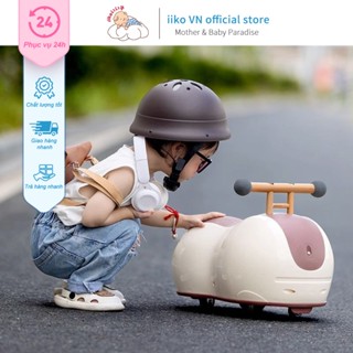 Xe Đậu Phộng Chòi Chân Thương Hiệu iiko Cao Cấp Xe Củ Lạc Cho Bé Thiết Kế Đèn Nhạc Chống Lật Cho Trẻ 1-3 Tuổi
