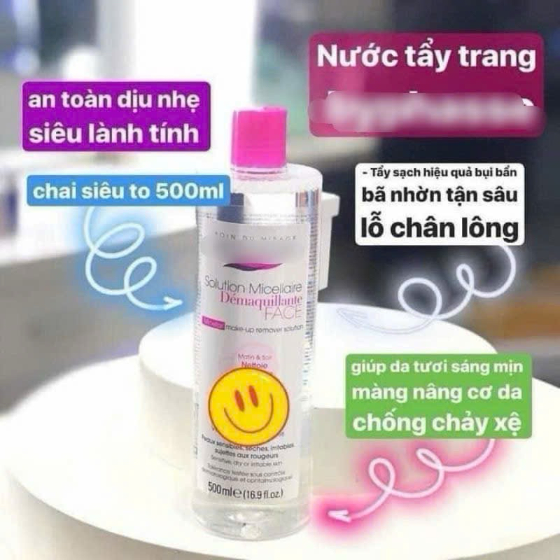 Nước tẩy trang dưỡng da 500ml By phây