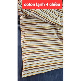 thun cotton sọc và carô