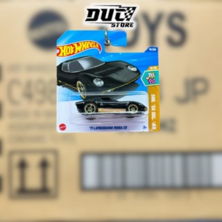 ducstore Xe mô hình HYX73 Hot Wheels 71 Lamborghini Miura SV - basic J case 2025 