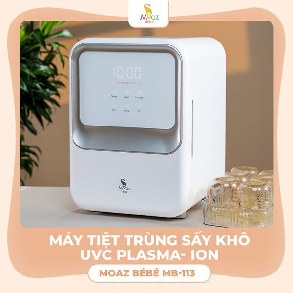 Máy tiệt trùng sấy khô UVC PLASMA ION Moaz BéBé MB113