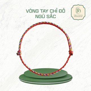 Vòng Tay Ngũ Sắc - Trúc Lâm An - Cầu May Mắn Cho Học Tập, Tình Duyên, Bình An