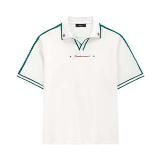  Áo phông có cổ unisex MIKENCO Panel Lines Polo 