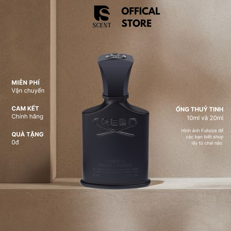 [SSCENT] Nước hoa Creed Green Irish Tweed | Mẫu thử chính hãng