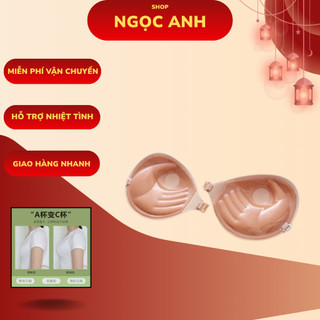  Áo dán ngực chống tụt đệm bàn tay kèm dây trong 