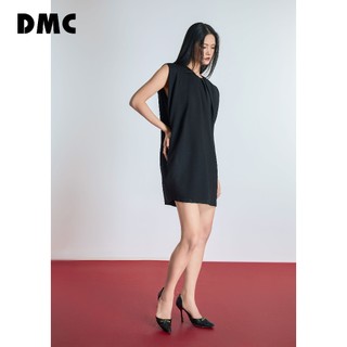 Đầm đen suông sát nách DMC (Black Woven Mini Dress)