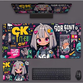 Lót Chuột Anime Doodle Siêu Cute – Phong Cách Pop Art Nổi Bật