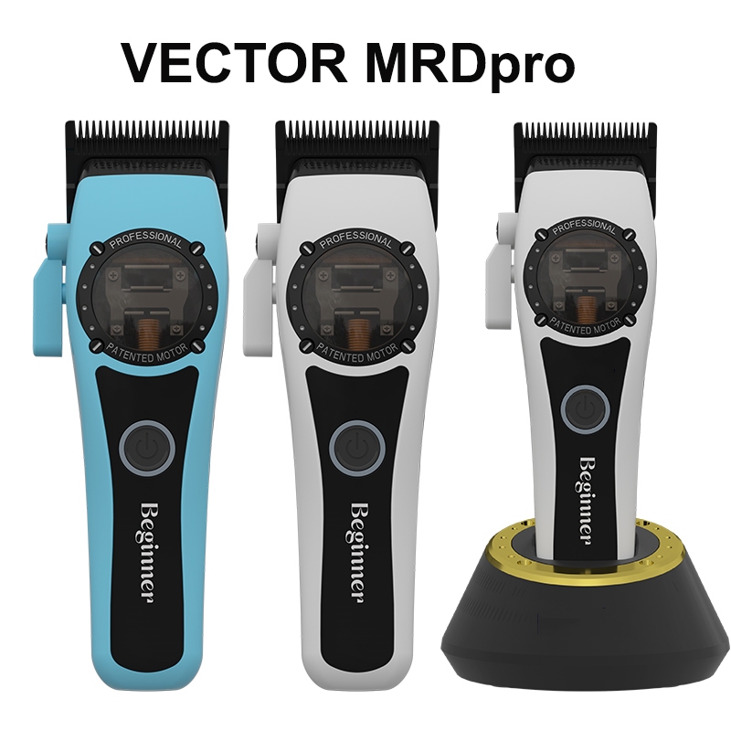 Tông đơ cắt tóc MRDpro, tông đơ chấm viền vector,11000 vòng/phút,có 3 màu hồng/xanh/trắng
