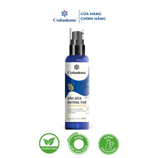 Dầu dừa dưỡng thể Cofusions 130ml - Coconut Body oil