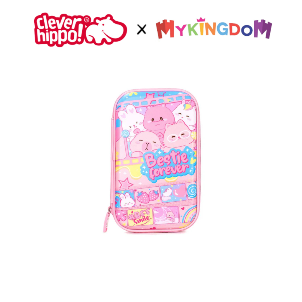 Hộp Bút 3D Bestie Forever CLEVERHIPPO HH1111/PINK