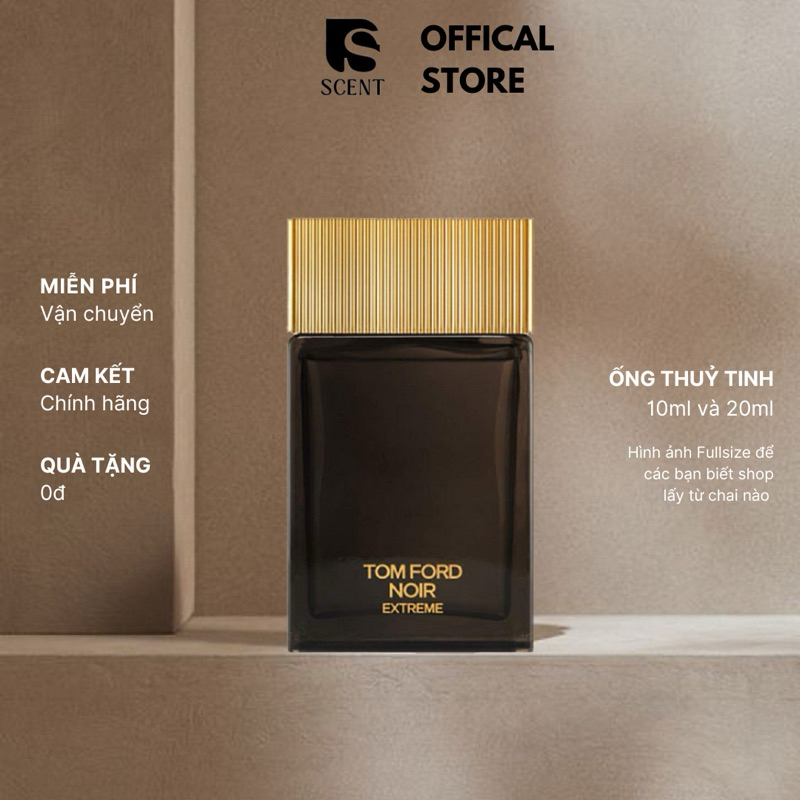 [SSCENT] Nước hoa TF Noir extreme | Mẫu thử