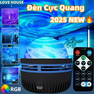 Đèn GALAXY Cực Quang USB LED Chiếu Bầu Trời Cực Quang Trang Trí, Decor Phòng Ngủ, Điều Khiển Từ Xa
