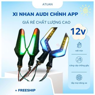 Xi nhan l21 ,chữ z chạy audi 7 màu điều khiển qua app blutooth Lắp cho xmen ,m133 Giá rẻ.