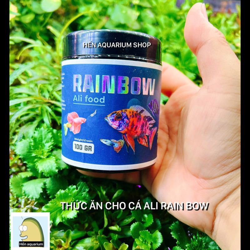 Thức ăn cho cá ali hiệu Rainbow